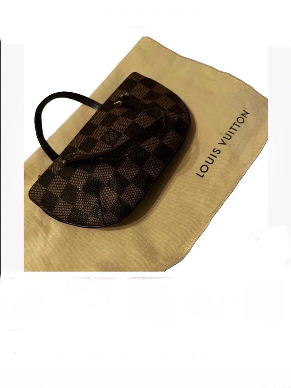 Louis Vuitton Damier Ebene Canvas Manosque GM Pochette EUC - Picture 3 of 17